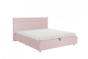 АЛЬБА Кровать 1600 с ПМ (нежно-розовый) в Салехарде - salekhard.mebel24.online | фото