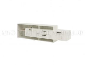 АЛТЕЯ Тумба ТВ (Дуб крафт белый) в Салехарде - salekhard.mebel24.online | фото 1