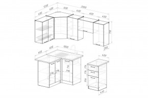 АСАЯ Кухонный гарнитур Оптима 5 (1200*2000 мм) в Салехарде - salekhard.mebel24.online | фото 2