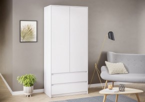 АЙДЕН ШК06-900 Шкаф 2 двери/2 ящика (белый) в Салехарде - salekhard.mebel24.online | фото
