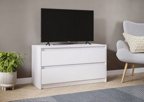 АЙДЕН ТБ06-1000 Тумба ТВ (белый) в Салехарде - salekhard.mebel24.online | фото 3
