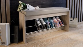 Банкетка-стеллаж для обуви Тайм Тип 2 в Салехарде - salekhard.mebel24.online | фото 2