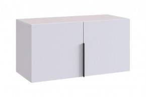 БАСКО Антресоль двухдверная L800 (белое дерево) в Салехарде - salekhard.mebel24.online | фото