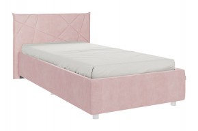 БЕСТ Кровать с основанием 900 (нежно-розовый) в Салехарде - salekhard.mebel24.online | фото