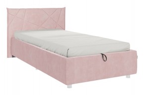 БЕСТ Кровать с ПМ 900 (нежно-розовый) в Салехарде - salekhard.mebel24.online | фото