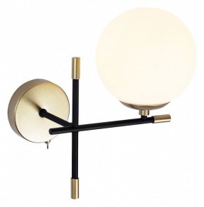 Бра Arte Lamp Arkab A2225AP-1BK в Салехарде - salekhard.mebel24.online | фото