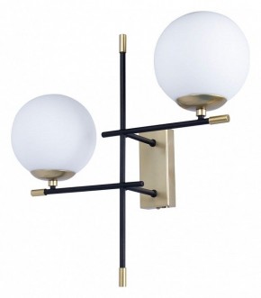 Бра Arte Lamp Arkab A2225AP-2BK в Салехарде - salekhard.mebel24.online | фото