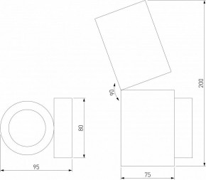 Бра Elektrostandard Deep a062926 в Салехарде - salekhard.mebel24.online | фото 6