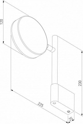 Бра Elektrostandard Tobi a064592 в Салехарде - salekhard.mebel24.online | фото 4
