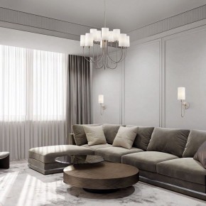 Бра Eurosvet Abbey 60164/1 никель в Салехарде - salekhard.mebel24.online | фото 2