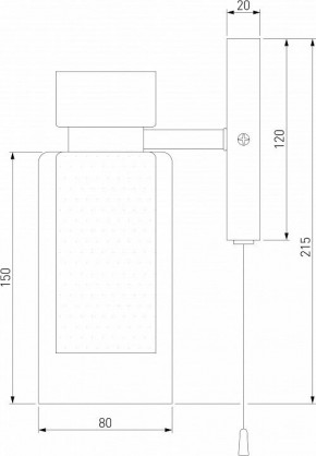 Бра Eurosvet Amado 70115/1 белый в Салехарде - salekhard.mebel24.online | фото 3