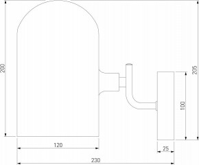 Бра Eurosvet Bambola 60157/1 латунь в Салехарде - salekhard.mebel24.online | фото 4