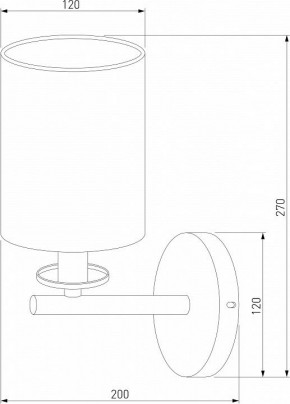 Бра Eurosvet Caprera 60146/1 латунь в Салехарде - salekhard.mebel24.online | фото 3
