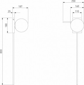 Бра Eurosvet Fredo 40033/1 латунь в Салехарде - salekhard.mebel24.online | фото 3