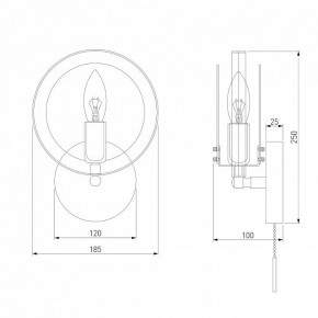 Бра Eurosvet Gallo 70121/1 белый в Салехарде - salekhard.mebel24.online | фото 3