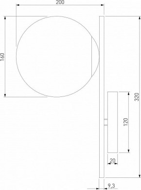 Бра Eurosvet Marbella 60147/1 латунь в Салехарде - salekhard.mebel24.online | фото 2
