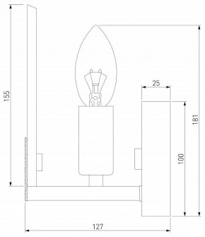 Бра Eurosvet Marble 60158/1 латунь в Салехарде - salekhard.mebel24.online | фото 3