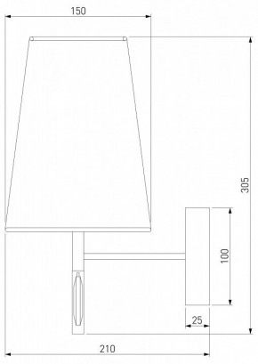 Бра Eurosvet Milazzo 60137/1 хром в Салехарде - salekhard.mebel24.online | фото 4