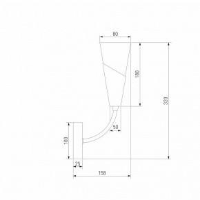Бра Eurosvet Rhyton 60167/1 латунь в Салехарде - salekhard.mebel24.online | фото 5