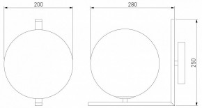 Бра Eurosvet Shape 70131/1 латунь в Салехарде - salekhard.mebel24.online | фото 5