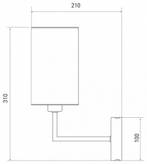 Бра Eurosvet Soffio 60134/1 никель в Салехарде - salekhard.mebel24.online | фото 2