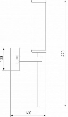 Бра Eurosvet Stark 50387 LED латунь в Салехарде - salekhard.mebel24.online | фото 6