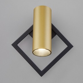Бра Eurosvet Turro 20091/1 LED черный/ золото в Салехарде - salekhard.mebel24.online | фото 4