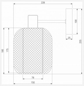 Бра Eurosvet Voile 30192/1 золото в Салехарде - salekhard.mebel24.online | фото 4