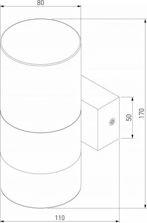 Бра Eurosvet Watford 40021/1 LED латунь/дымчатый в Салехарде - salekhard.mebel24.online | фото 3