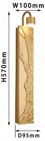 Бра Favourite Exemplum 4127-1W в Салехарде - salekhard.mebel24.online | фото 3