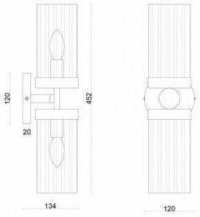 Бра Favourite Radiales 3099-2W в Салехарде - salekhard.mebel24.online | фото 4