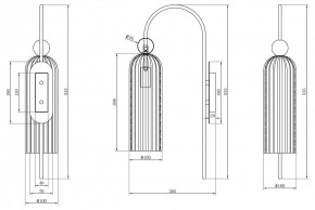 Бра Maytoni Antic MOD302WL-01W в Салехарде - salekhard.mebel24.online | фото 4