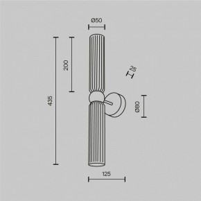 Бра Maytoni Antic MOD302WL-02GR1 в Салехарде - salekhard.mebel24.online | фото 4