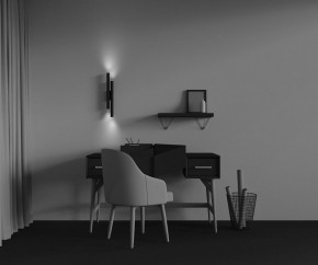 Бра Maytoni Calipso C082WL-24W2.7K-B в Салехарде - salekhard.mebel24.online | фото 4