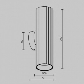 Бра Maytoni Calipso C106WL-02-GU10-BS в Салехарде - salekhard.mebel24.online | фото 8