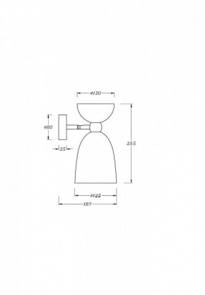 Бра Maytoni Cloches MOD113WL-01W в Салехарде - salekhard.mebel24.online | фото 3