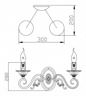 Бра Maytoni Perla ARM337-02-R в Салехарде - salekhard.mebel24.online | фото 4