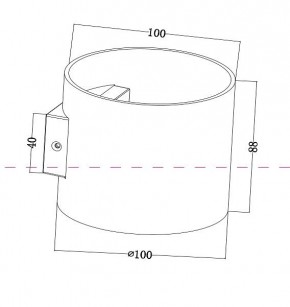 Бра Maytoni Rond C066WL-01MG в Салехарде - salekhard.mebel24.online | фото 3