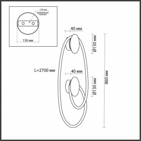 Бра Odeon Light Corda 4391/30WL в Салехарде - salekhard.mebel24.online | фото 4