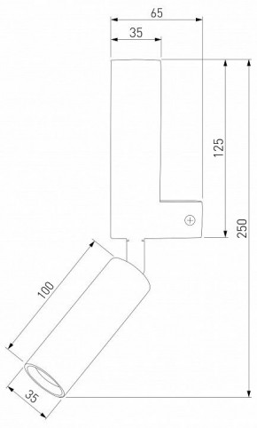 Бра с подсветкой Eurosvet Pitch 40020/1 LED белый/хром в Салехарде - salekhard.mebel24.online | фото 3