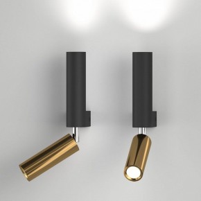 Бра с подсветкой Eurosvet Pitch 40020/1 LED черный/латунь в Салехарде - salekhard.mebel24.online | фото 3