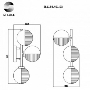Бра ST-Luce Todo SL1184.401.03 в Салехарде - salekhard.mebel24.online | фото 6