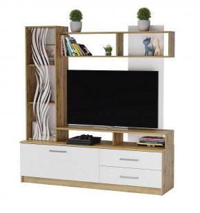 ДАРЬЯ Гостиная (Крафт серый/Крафт белый) в Салехарде - salekhard.mebel24.online | фото 4