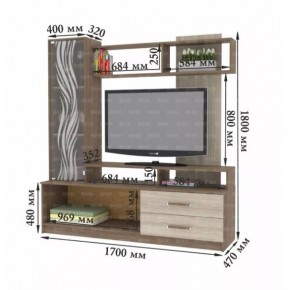 ДАРЬЯ Гостиная (Крафт серый/Крафт белый) в Салехарде - salekhard.mebel24.online | фото 8