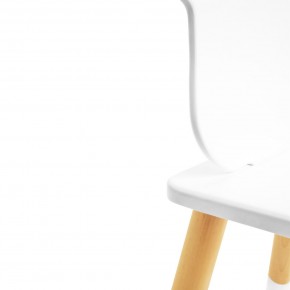 Детский комплект стол и стул «Мишка» Rolti Baby (белый/береза, массив березы/мдф) в Салехарде - salekhard.mebel24.online | фото 5