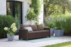 Диван Калифорния 3-х местный (California 3 Sofa), коричневый в Салехарде - salekhard.mebel24.online | фото 1