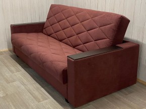 Диван Престиж-15 (НПБ+МДФ) велюр Monaco 10 в Салехарде - salekhard.mebel24.online | фото 2