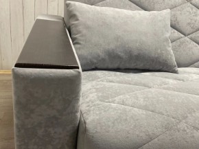 Диван Престиж-15 (НПБ+МДФ) велюр Sensey silver в Салехарде - salekhard.mebel24.online | фото 6