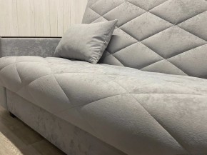 Диван Престиж-15 (НПБ+МДФ) велюр Sensey silver в Салехарде - salekhard.mebel24.online | фото 7