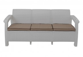 Диван Yalta Sofa 3 Set (Ялта) белый в Салехарде - salekhard.mebel24.online | фото 2